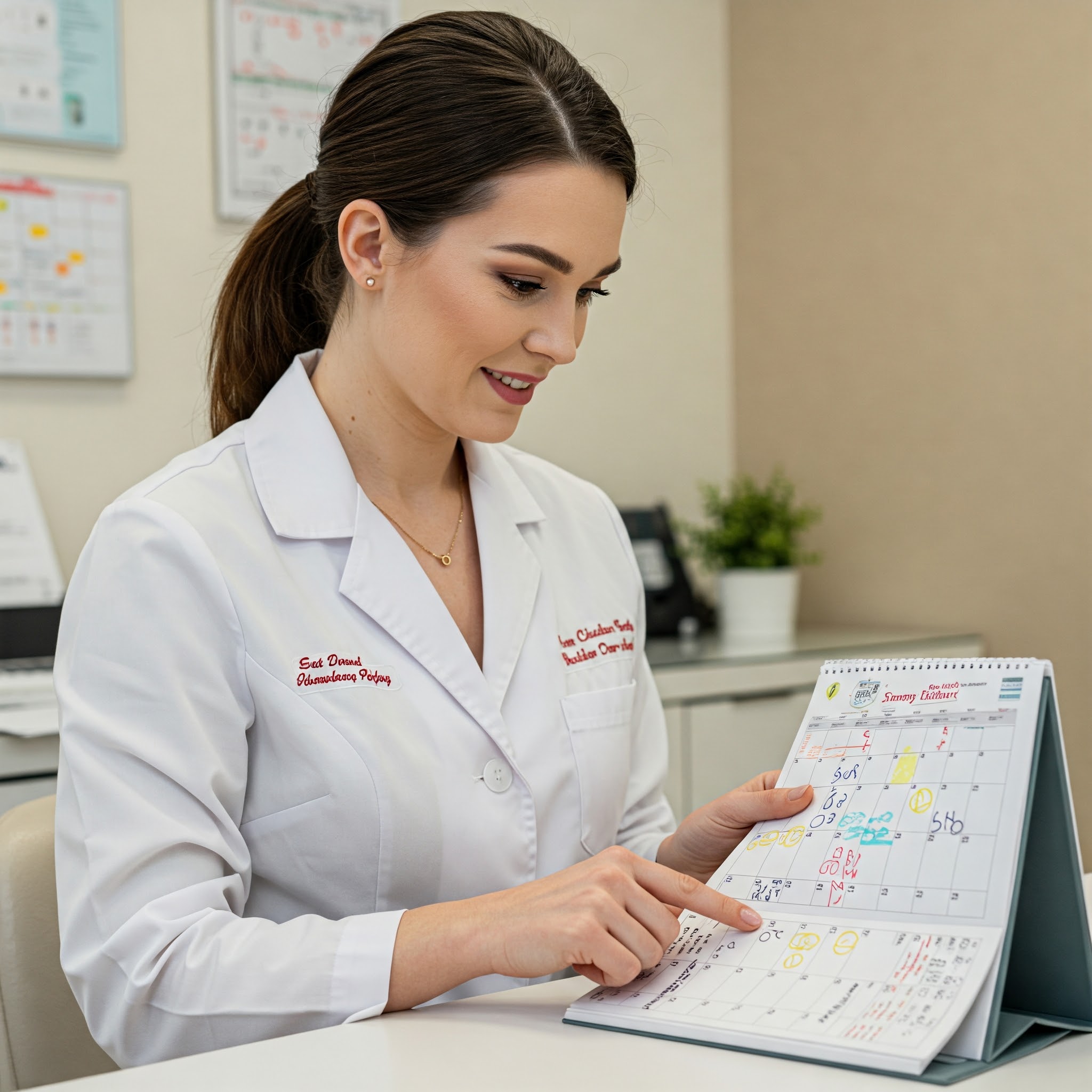 Paciente reservando turno